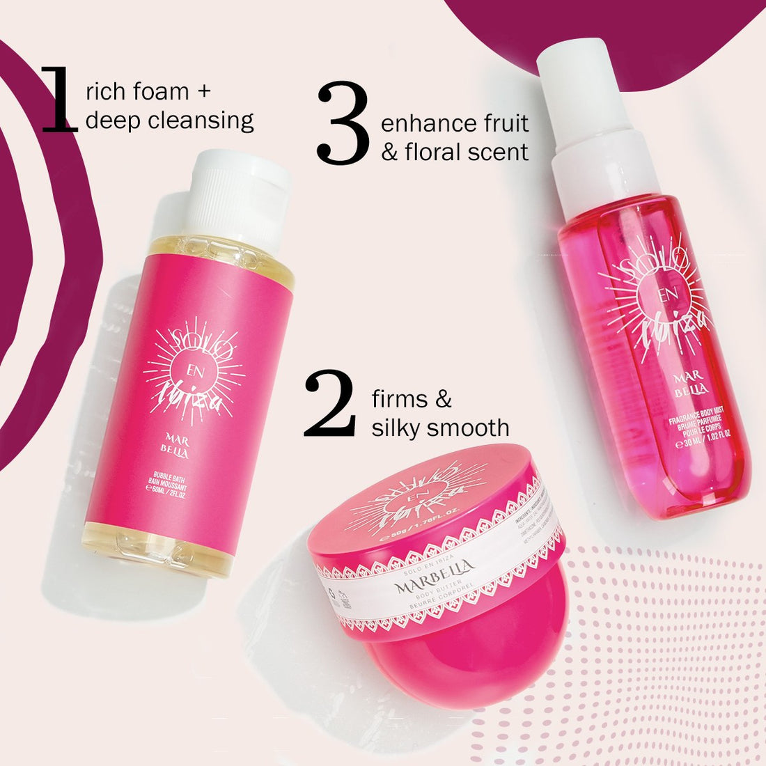 Bath & Body Travel Set Marbella