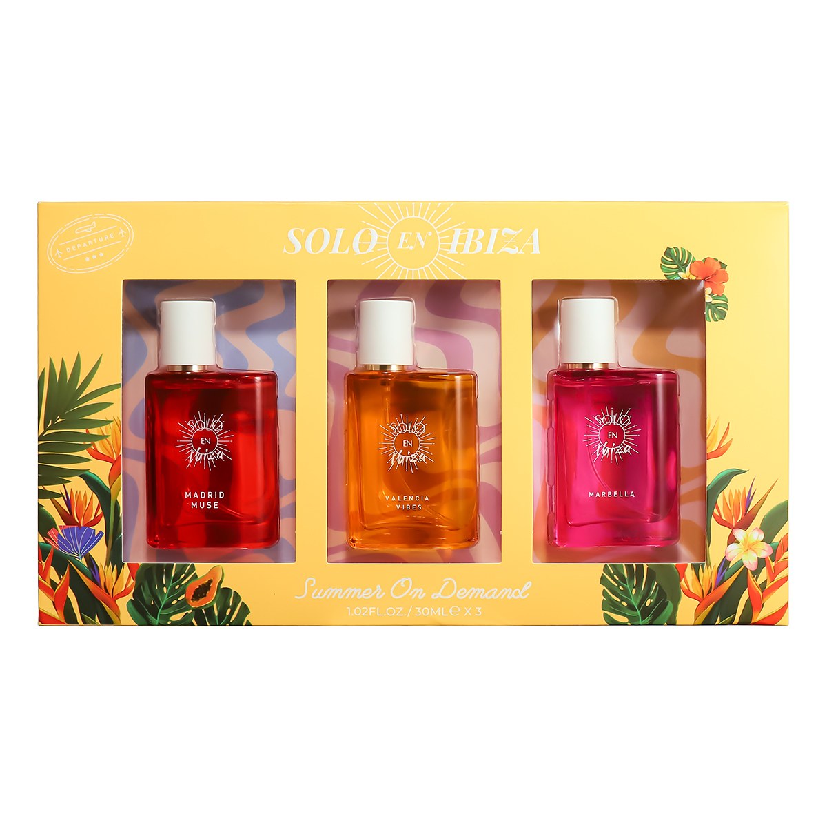 Eau de Parfum Gift Set | 3x30ml - Madrid, Valencia, Marbella