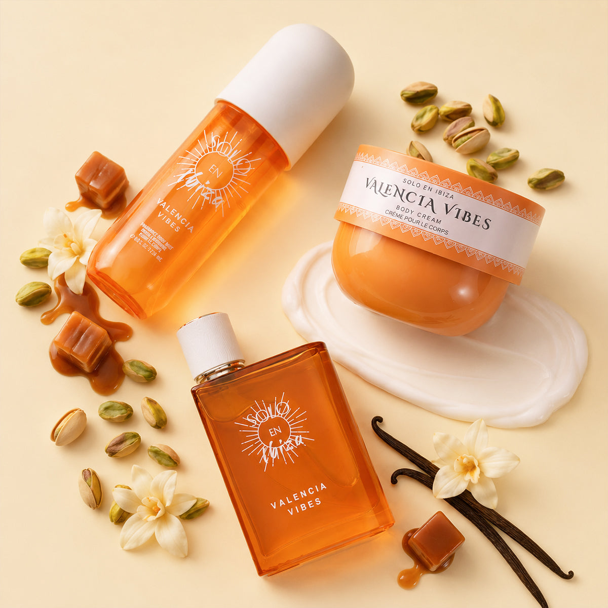 Valencia Vibes Full Body Fragrance Layering Trio – Soloenibiza
