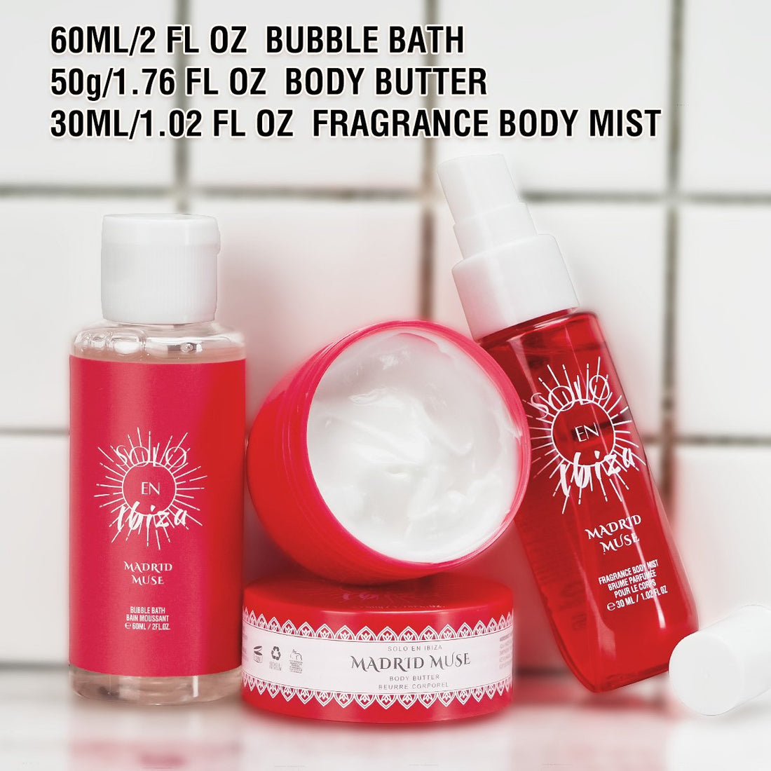 Bath & Body Travel Set Madrid Muse