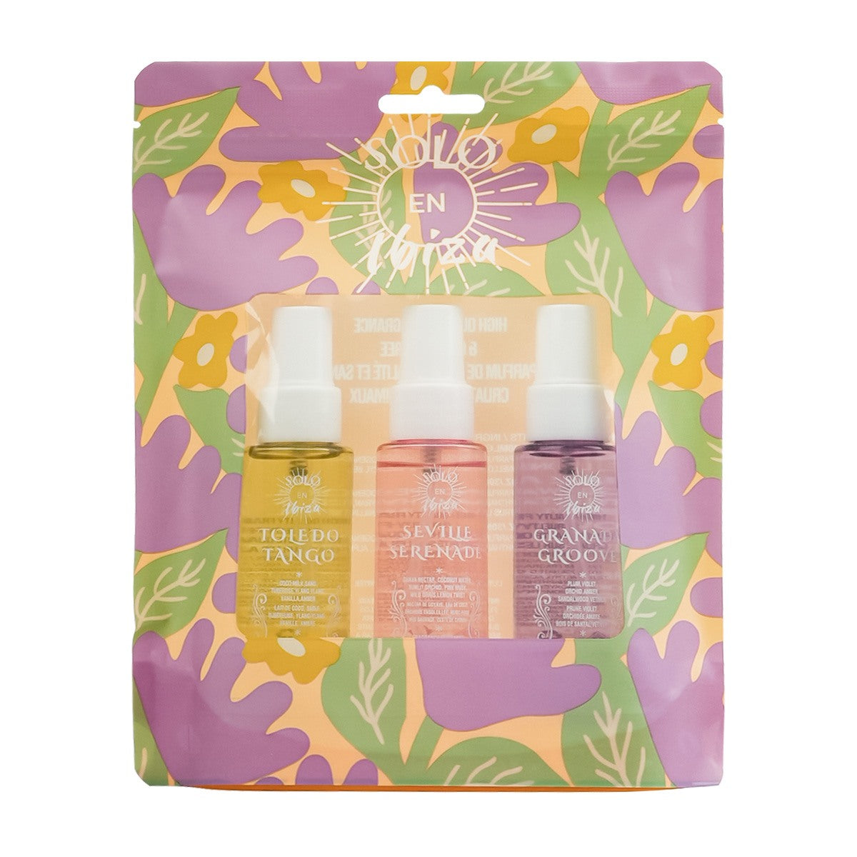 Body Mist Gift Set Granada Groove, Toledo Tango, Seville Serenade