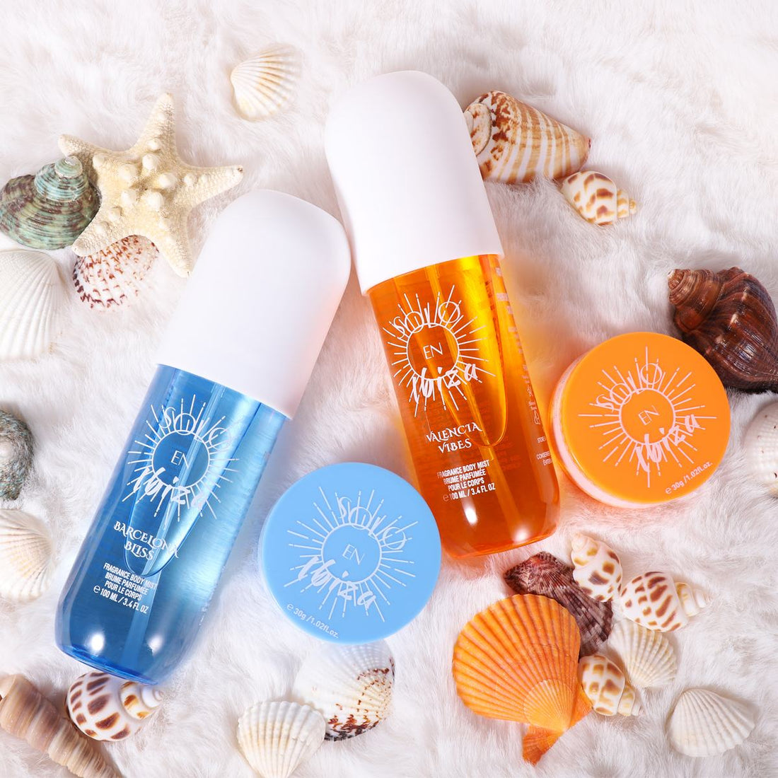 Body Mist & Cream Gift Set Valencia Vibes, Barcelona Bliss
