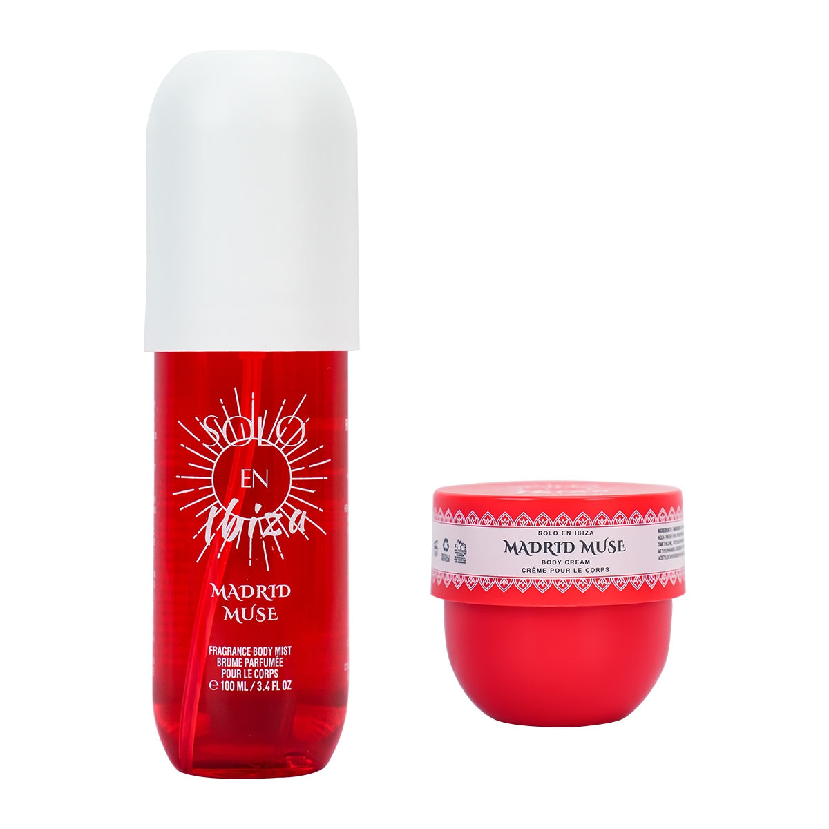 Madrid Muse - Body Mist & Cream Tropical Dual-Set – Soloenibiza
