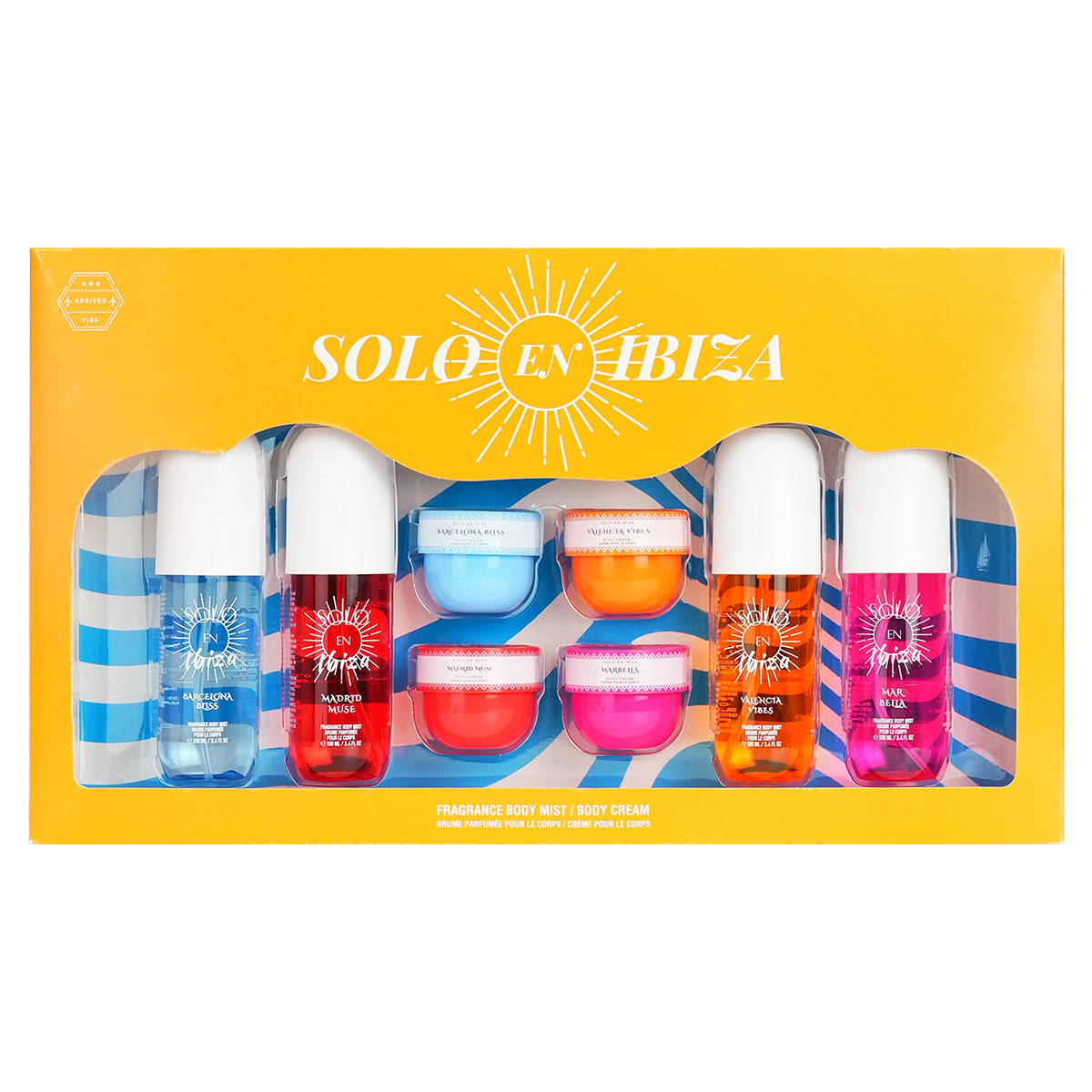 Fragrance Body Mist & Body Cream Gift Set