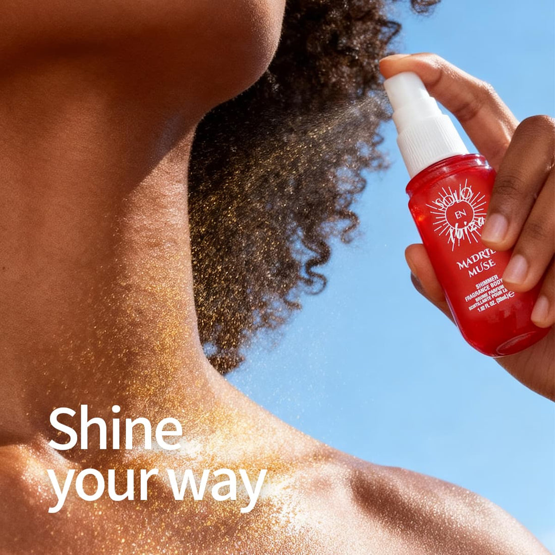 Shimmer Fragrance Body Mist 30ml × 8