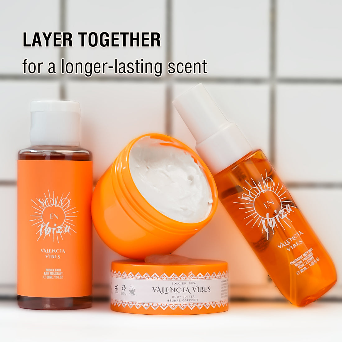 Bath & Body Travel Set Valencia Vibes