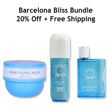 Barcelona Bliss Bundle Perfume 3.4 oz + Body Mist 6.1 oz + Body Cream 8 oz
