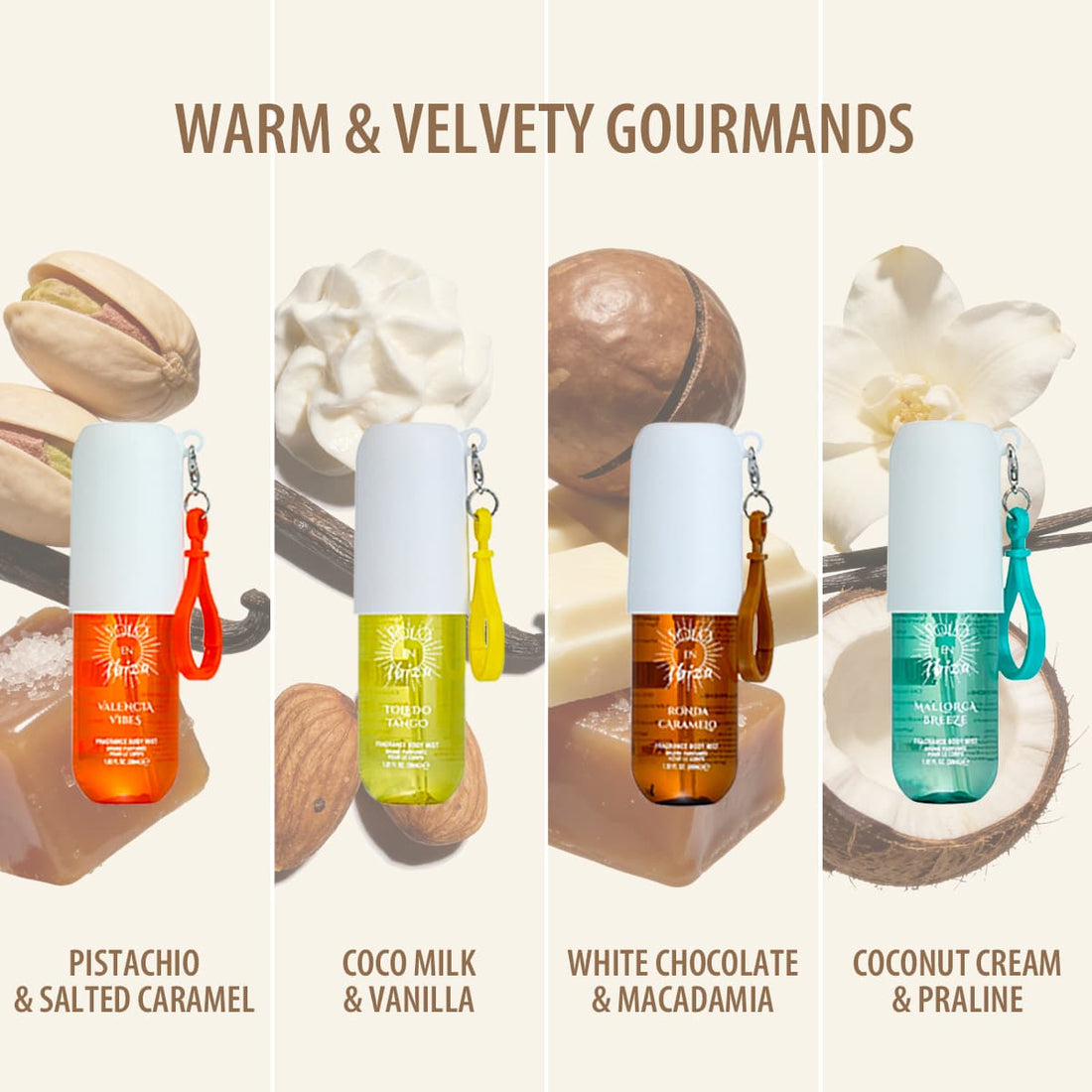 Fragrance Body Mist 30ml × 8