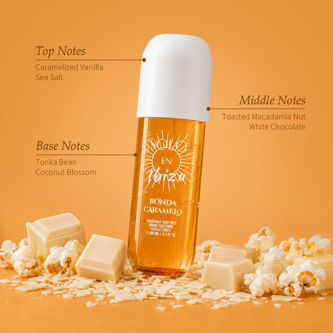Ronda Caramelo Perfume Body Mist