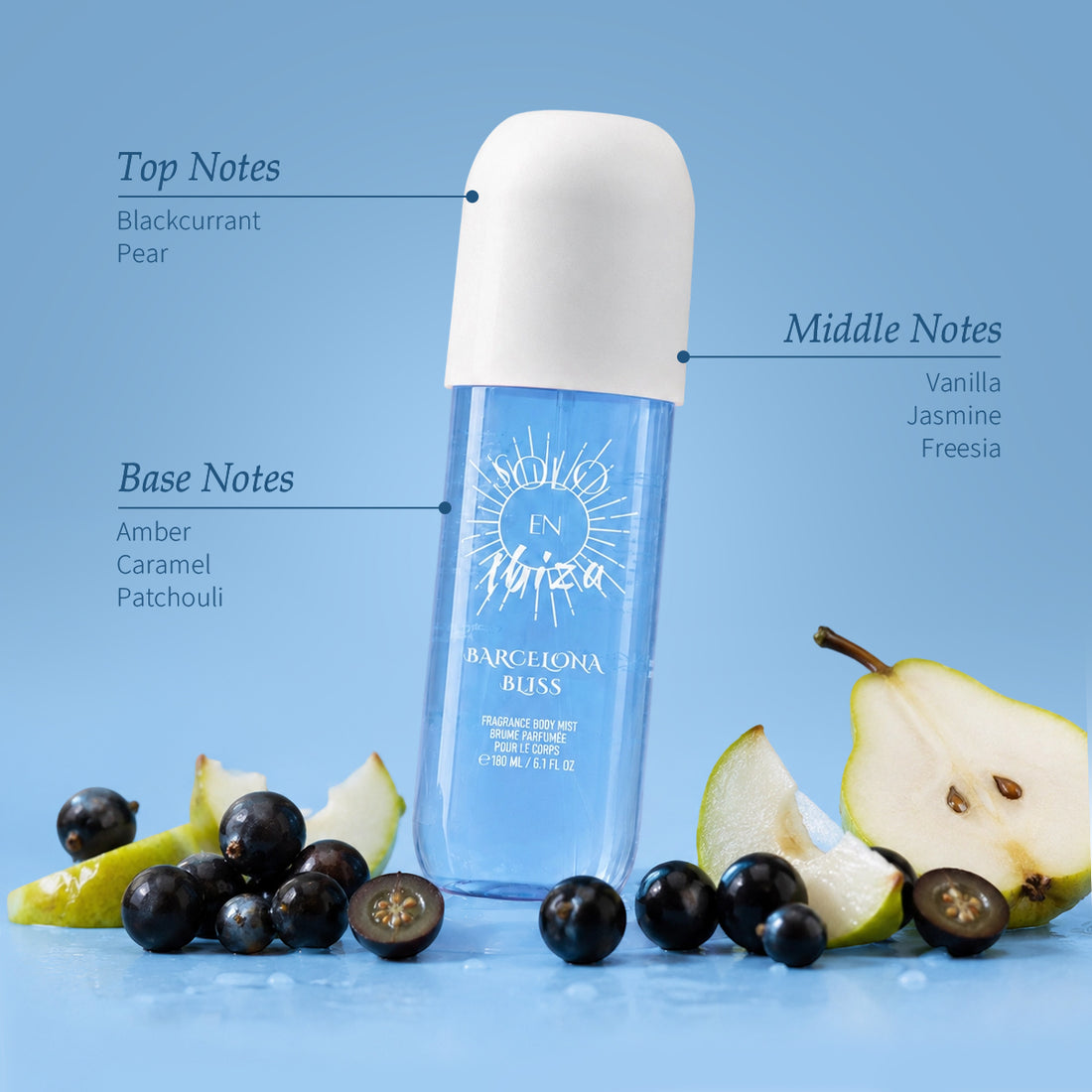 Barcelona Bliss Perfume Body Mist