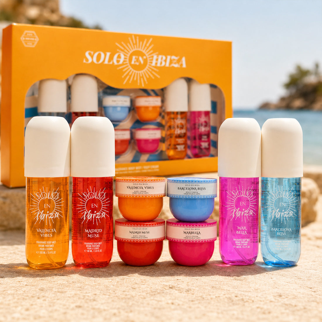 Fragrance Body Mist & Body Cream Gift Set