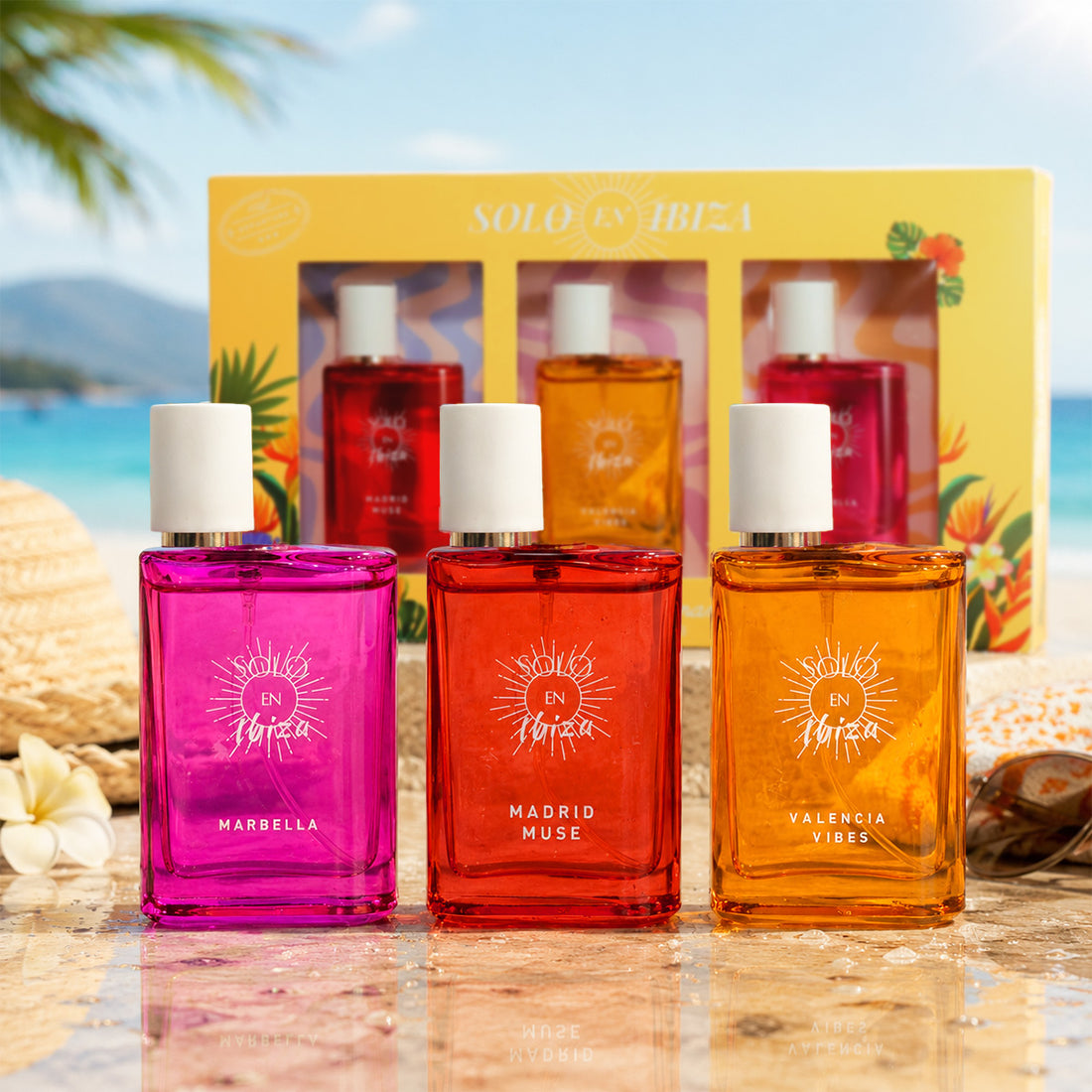 Eau de Parfum Gift Set 3 x 30ml, Madrid Muse, Valencia Vibes, Marbella