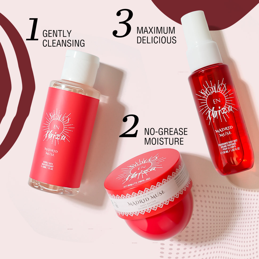 Bath & Body Travel Set Madrid Muse